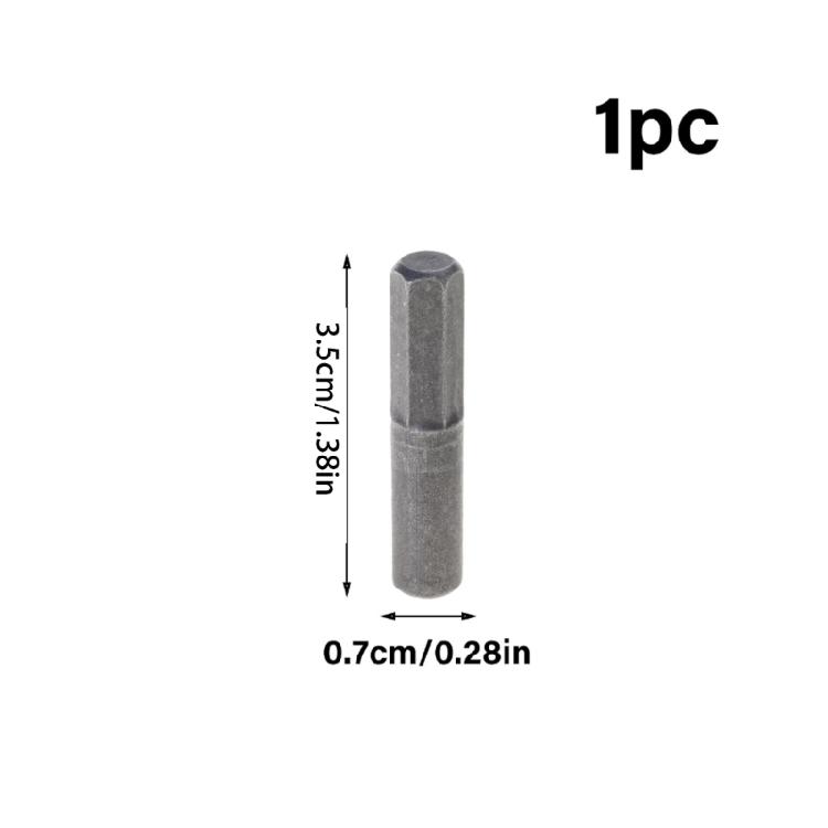 Screw Driver Bit Adapter Bit Set Screwdriver 6.35mm 1/4" Insert Bit Adapter To 4mm Bit Holder Magnetic Bit Adapter