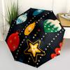 1pc Colorful Lights Open/Close Folding Umbrella - Raining Gear for Travel Umbrella, All- Portable Umbrella for & Men 8-Rib yy251229017
