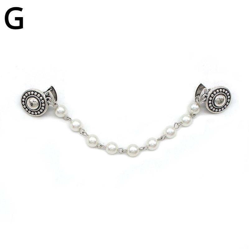 

Винтажная цветочная цепочка кардиган клипса леди ретро кисточка пряжки плащ воротник рубашки женщины брошь булавка ювелирные изделия G