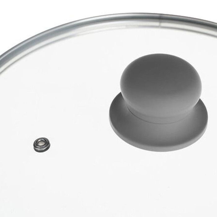 Gryta för induktion och dess lock "Néo" aluminium diameter 24 cm