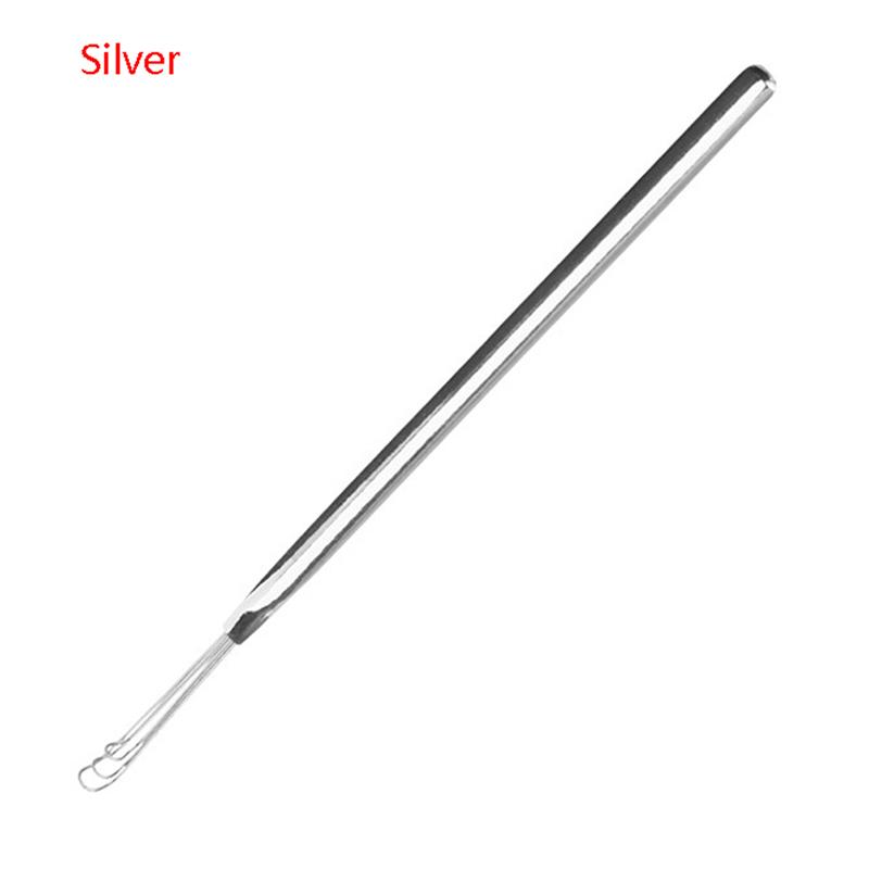 1PCS Portable Dig Ear Curette Tools Stainless Steel Ear Pick Cleaner Digging Earpick Cleaner Ear Spoon Ear Cleaning Tool