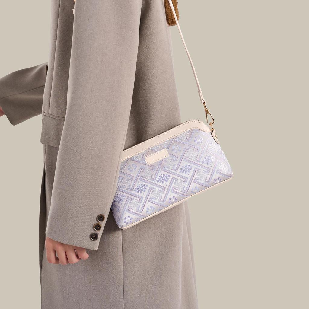 Guangxi Zhuang Brocade 2026 Women's Crossbody Bag: Fashionable, Versatile, Chinese-Style Shoulder Bag for Ladies