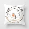 Birds and Flowers Decorative Pillowcases Living Room Office Home Pillowcases Car Ornaments