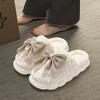 Cotton slippers women plush thick bottom super soft autumn and winter new indoor home non-slip slippers winter