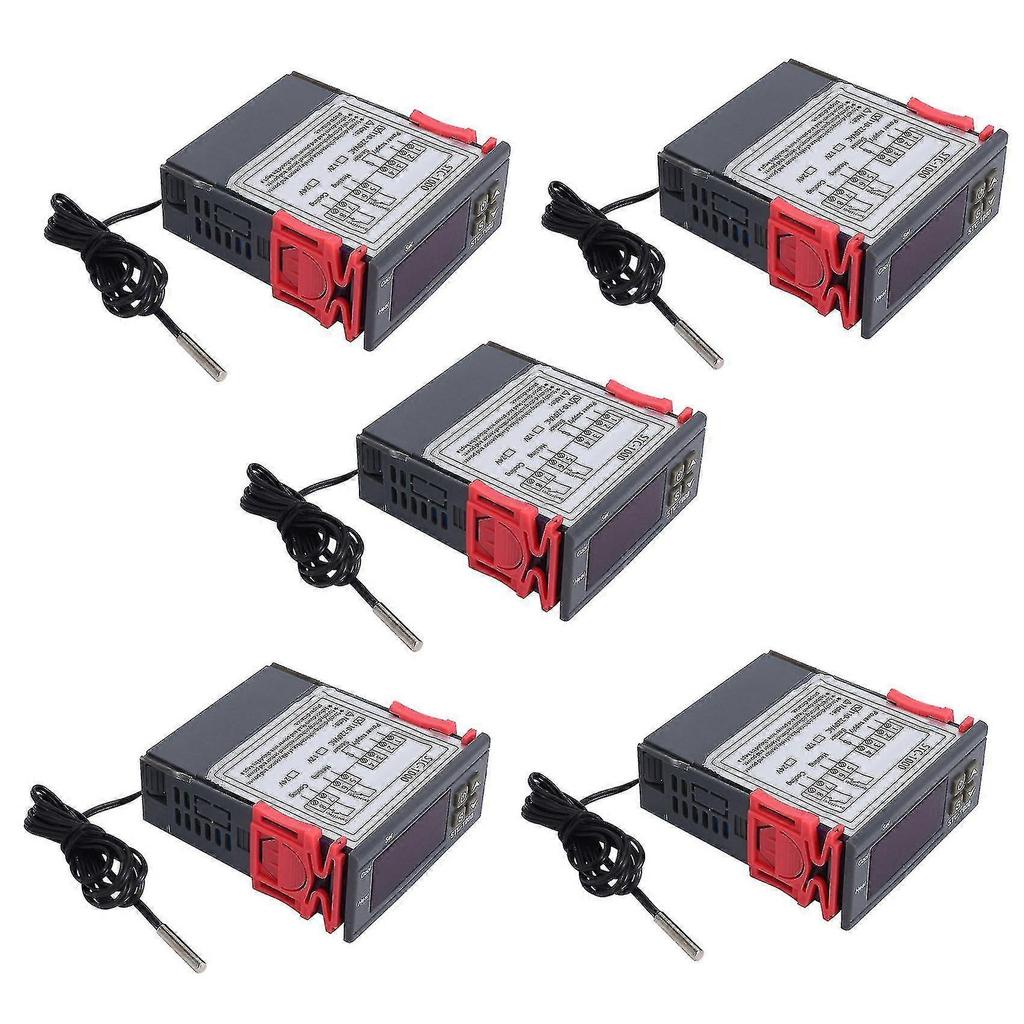 5x 220V/STC-/1000 Digitaler Temperaturregler Thermostat Mit NTC
