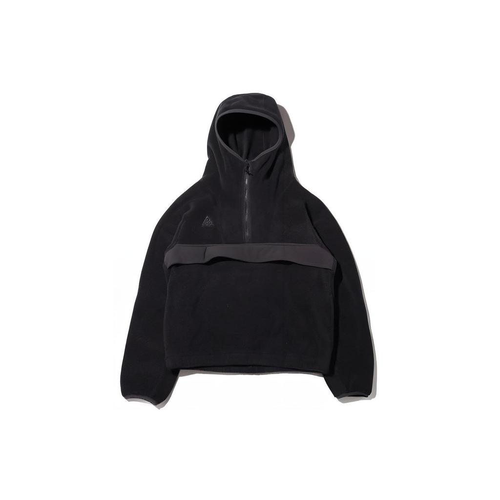 Nike Women's ACG Half Zipper Fleece Pullover Black Anthracite CU4115-010