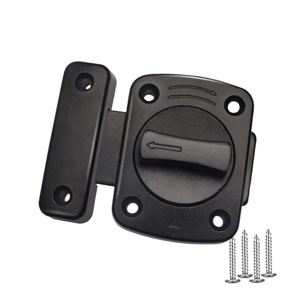Metal Rotating Bolt Latches Multipurpose Rotating Bolt Latches for Enhances Door Security Suitable for Pets & Home Use