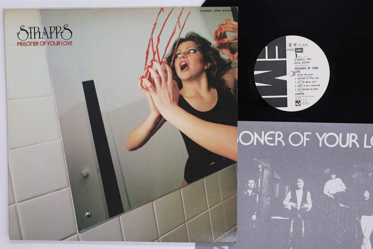 

LP Record STRAPPS Prisoner Of Your Love EMS80999PROMO EMI 1978 Japan Rock Used