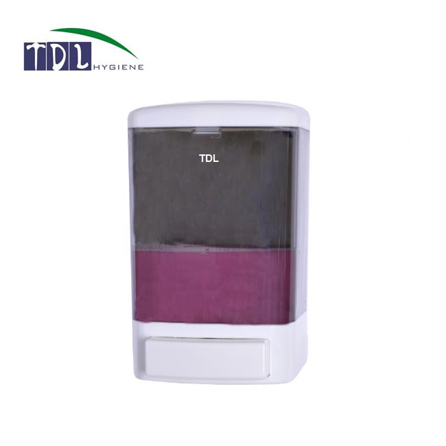 Hot Sale Manual Transparent Refillable Hand Soap Dispenser With Key Lock чёрный