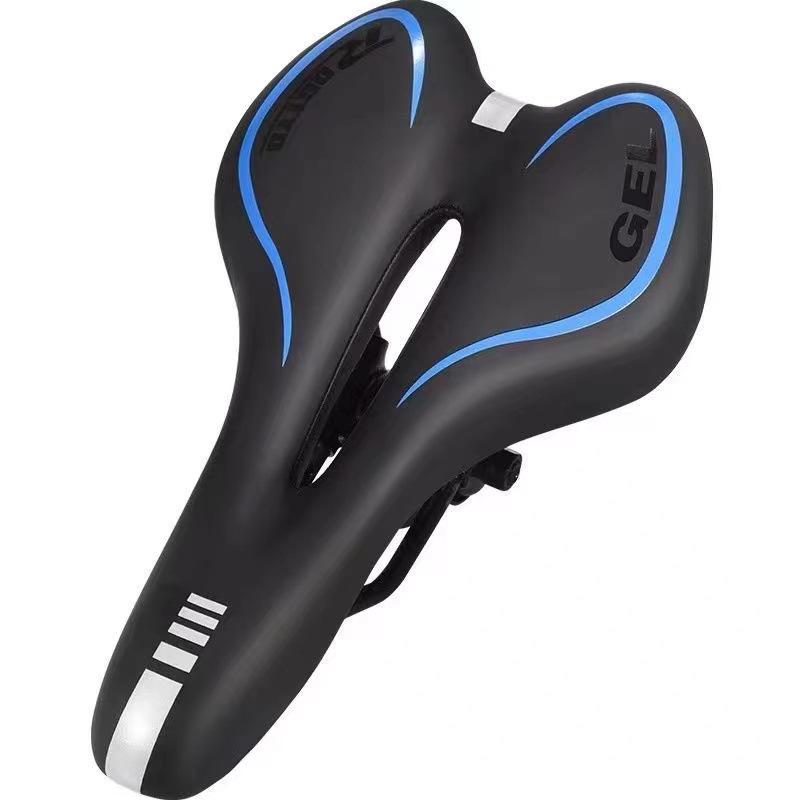 GEL Silicone Shock-Absorbing Soft Bicycle Seat Cushion for Mountain and Road Bikes