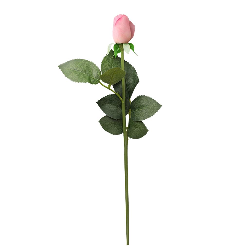 5pcs Artificial Rose Flowers Adjustable Simulation Flower Bouquet Decoration for Party Wedding