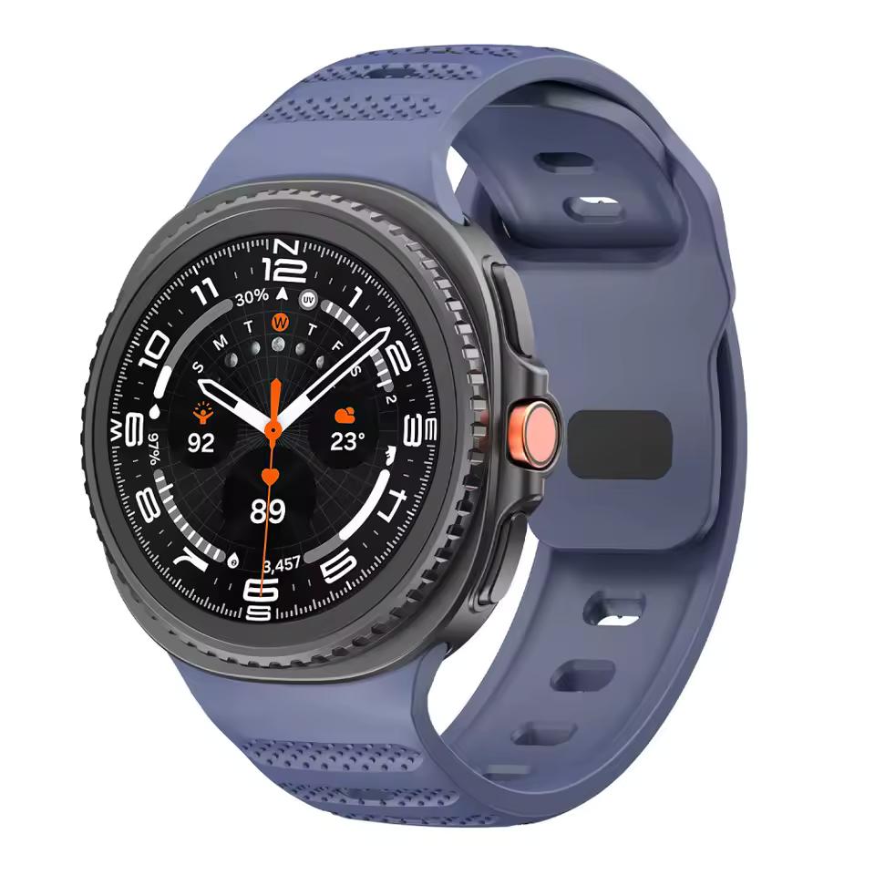 Silicone Strap For Samsung Galaxy Watch 9 40mm 44mm Bracelet Wristband for Galaxy Watch 8 40mm 44mm Classic 46mm Accessories Strap