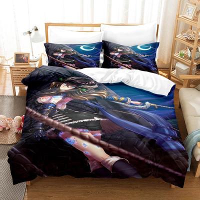 Spiel BLOODSTAINED RITUAL OF THE NIGHT Bettwäsche-Set Einzelbett Twin Full Queen King Size Bettset Erwachsene Kinder Schlafzimmer Bettbezug-Sets