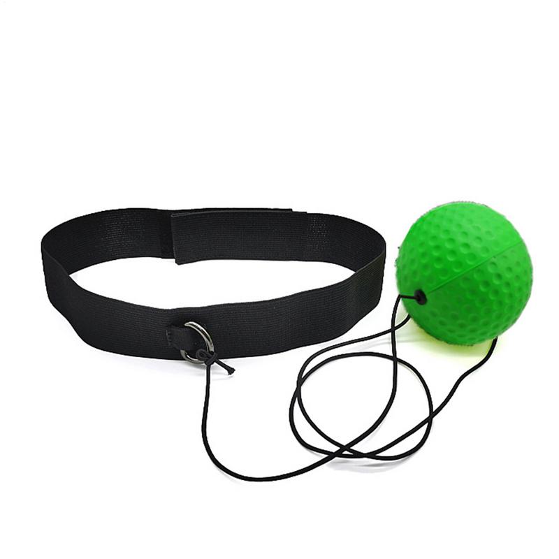 Boxing Speed Ball Head-mounted PU Punch Ball MMA San da Training Hand Eye Reaction Home Sandbag Fitness Boxing Equipment