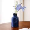 Nordic Mini Blue Ceramic Small Vase Creative Home Dining Table Living Room Bedroom hydroponics Flower Decoration Accessories 1Pc