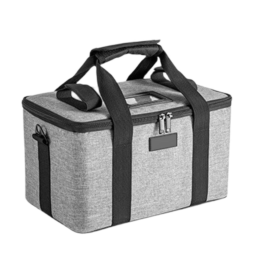 Portable Photo Light Carrying Case With Shoulder Strap And Handles For Easy Mobility During Outdoor Shoots