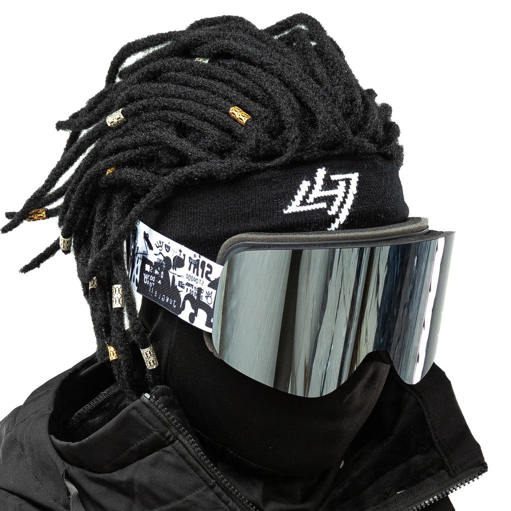 Skibrille Winter Schnee Snowboardbrille für Herren Damen Anti-Beschlag Ski Snowboard Brille für Erwachsene Anti-Beschlag UV400 Schutz Schneeskibrille