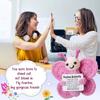 Positive Crochet Butterfly Gift for Women, Mini Handmade Emotional Support Plush for Friends, Girls, Teachers Birthday Christmas