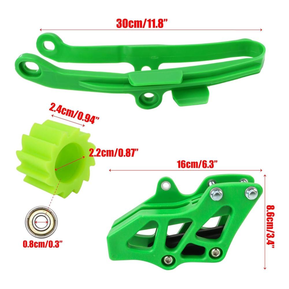 Rear Chain Guard Slider Guard For Kawasaki KX250F KX450F 2009-2016 KLX450R 11-14