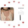 Punk Collar Women'S Splicing Rivet Collar Niche Design Necklace Necklace Choker Leather Collar Collar