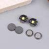 Mini Magnetic Switch LED Lamp for Dollhouse Lighting Tiny Model Toy Eyes Accessories Compact Design for DIY Craft Scenes