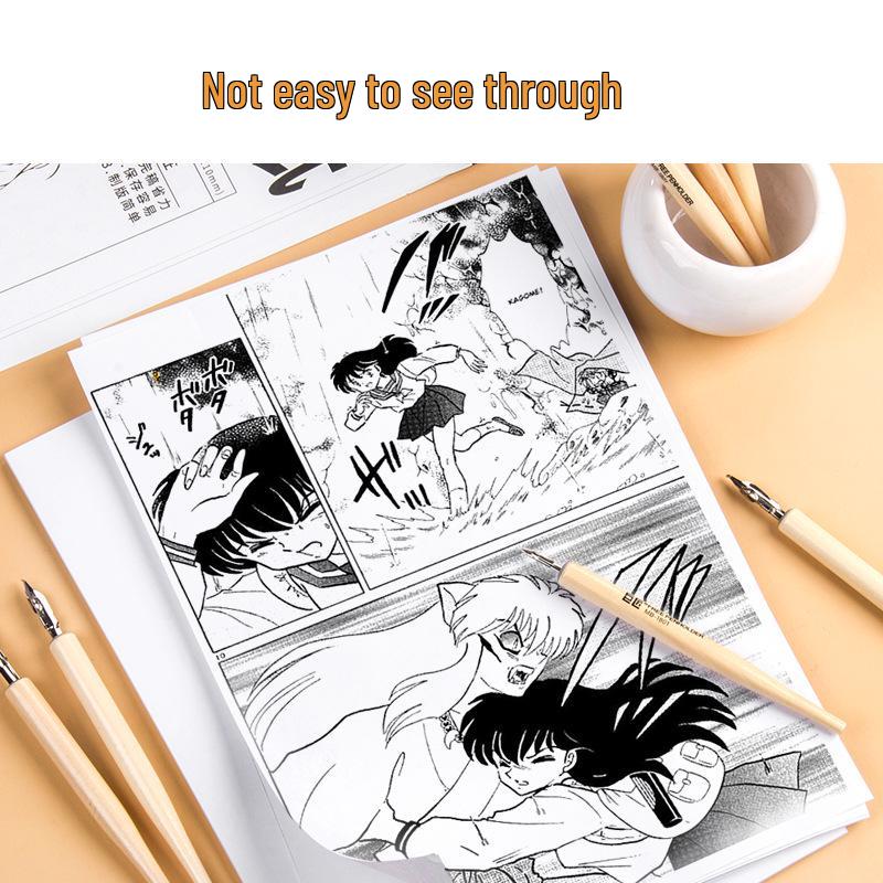 A4 Comic Paper for Kids - Grid/Plain Art & Calligraphy Sheets