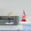 Figurine Sculpture Gift Collectible Ornament for Desk Cabinet Housewarming Fireplace Abstract Fire