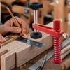 Upgrades Woodworking Table Clamps Aluminum Benches Dog Hold Down Set Simple Installation for Enhances Work Precisions