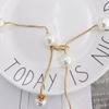 Adjustable Women's Elegant Pearl Belt Skirt Pearl Waist Chain Dress Skinny Waistband