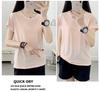 Couples' Quick-Dry Ice Silk T-Shirt - Breathable, Solid Color, Three Stripes, Round Neck, Perfect for Outdoor Running and Sports