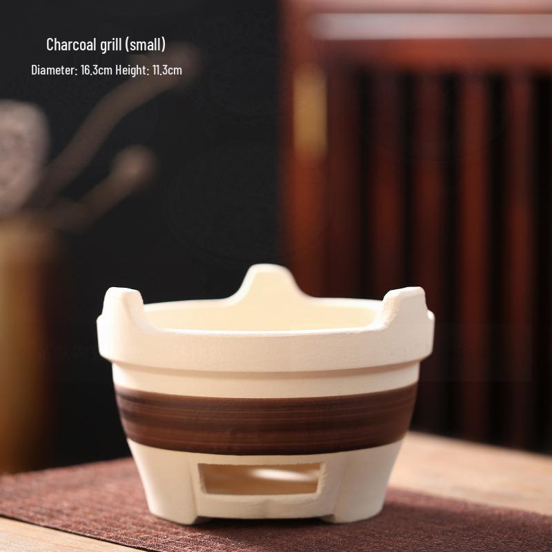 Traditional Charcoal Stove: Indoor/Outdoor, Barbecue, Tea Brewing, Hot Pot, Fire Pit, Irori Style