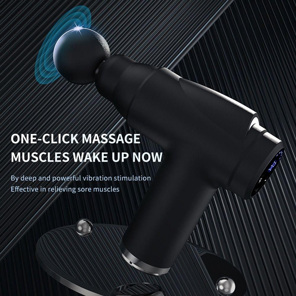 Noise Reduction Fascial Machine 4 Heads Body Massager Professional Fascia Massager Body Relaxation