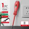 Word/Cross Electric Tester Pen with Indicator Voltage Detector Voltage Sensor Pen  Household