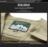 Men's Multi-Pocket Mesh Vest for Outdoor Photography and Fishing