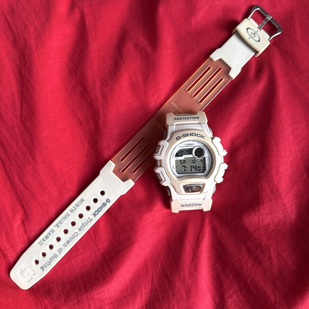 Casio Surfing Triple Crown EL Crown Mark White and G-SHOCK DW-004 Tested