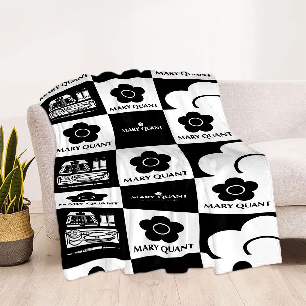 Flower Power Fashion Flannel Blanket-Soft and Suitable for Sofas,Beds,Offices,Travel,All Seasons,Great Gift for Holidays and Birthdays.