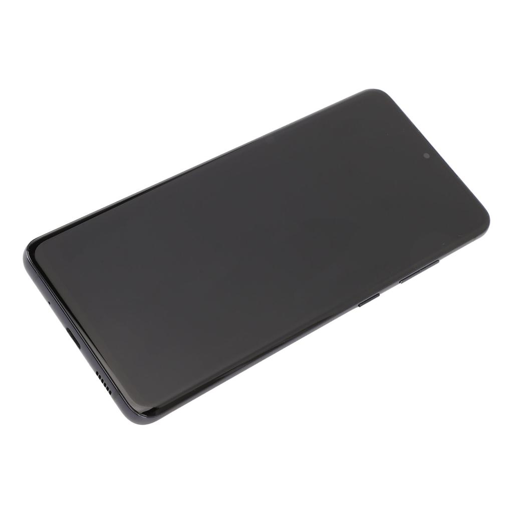 Phone Screen Replacement with Frame Support Fingerprint Curved Screen 6.9 Inch Phone Display DigitizerAssembly for