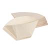 40pcs Coffee Paper Filter Natural Wood Pulp Hand-poured Coffee Filter Convenient Non-toxic Practica for American Coffee Pot