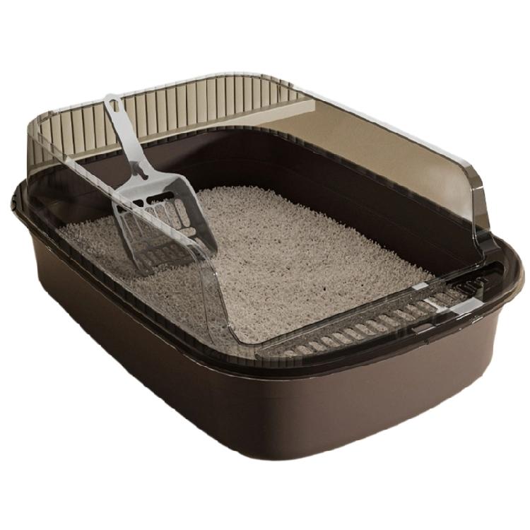 Splash Prevent Cats Litter Box With Deeply Wall Reduce Mess And Tipping Easy Maintenances Cats Litter Tray Home Use
