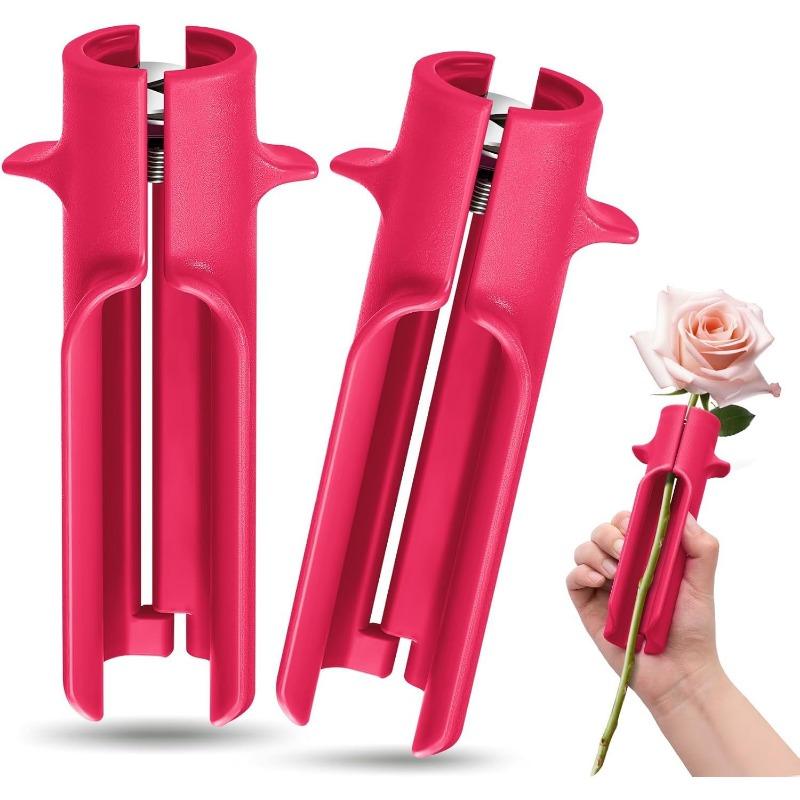 

1 шт. Пластиковый инструмент для удаления шипов розы - Садовые секаторы с эргономичной ручкой для безопасности при садоводстве 15.2X3CM