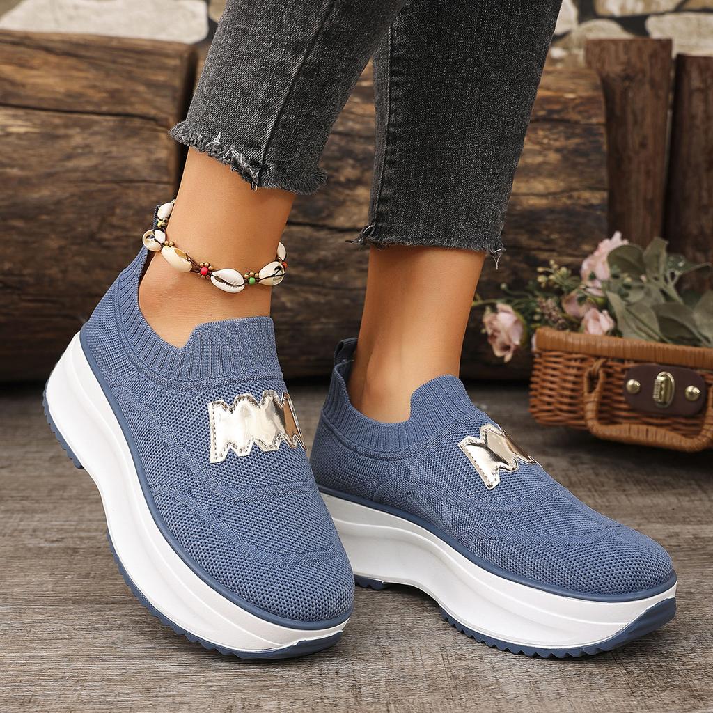 Damen Plateau Sneaker Lässige Slipper Mode Loafer Schuhe Damen Outdoor Atmungsaktive Tennis Sneaker Frau Zapatos De Mujer