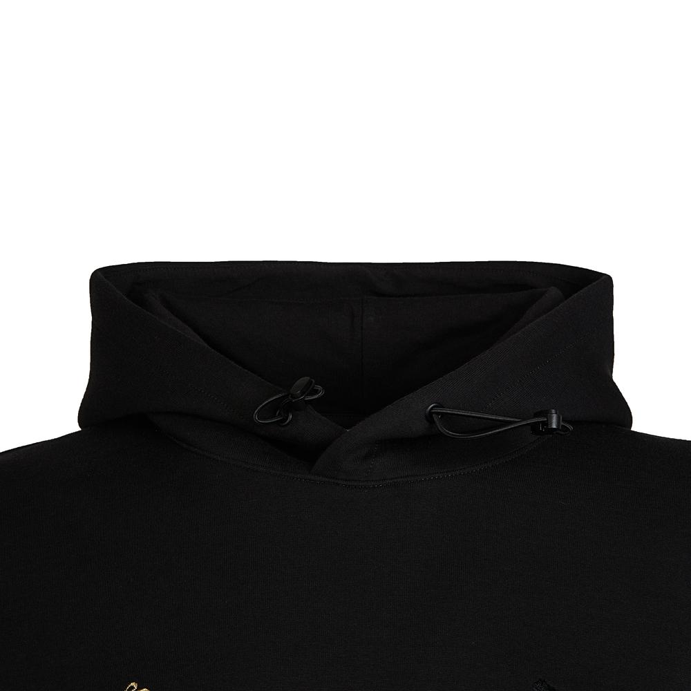 Puma Embroidered Casual Hoodie Unisex Hoodies Black 621827-01