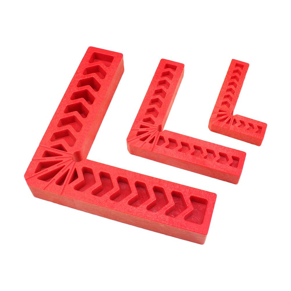 

90 градусов прямоугольные зажимы угловой зажим линейка зажим деревообрабатывающий фиксатор ручной инструмент L-образной формы оранжевый