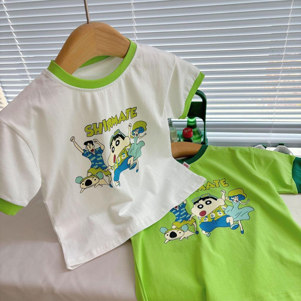 Zhili Summer Kids' Color Block Casual Wear: Comfortable, High-Quality, Printed Design for Children