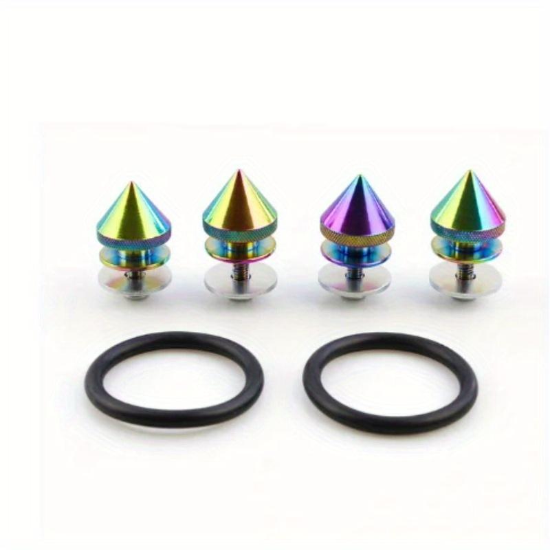 Universal Car Auto Spike Front Bumper Hatch Lids Quick Release Fasteners Nuts Bolt Alloy Aluminum for Most Car Truck