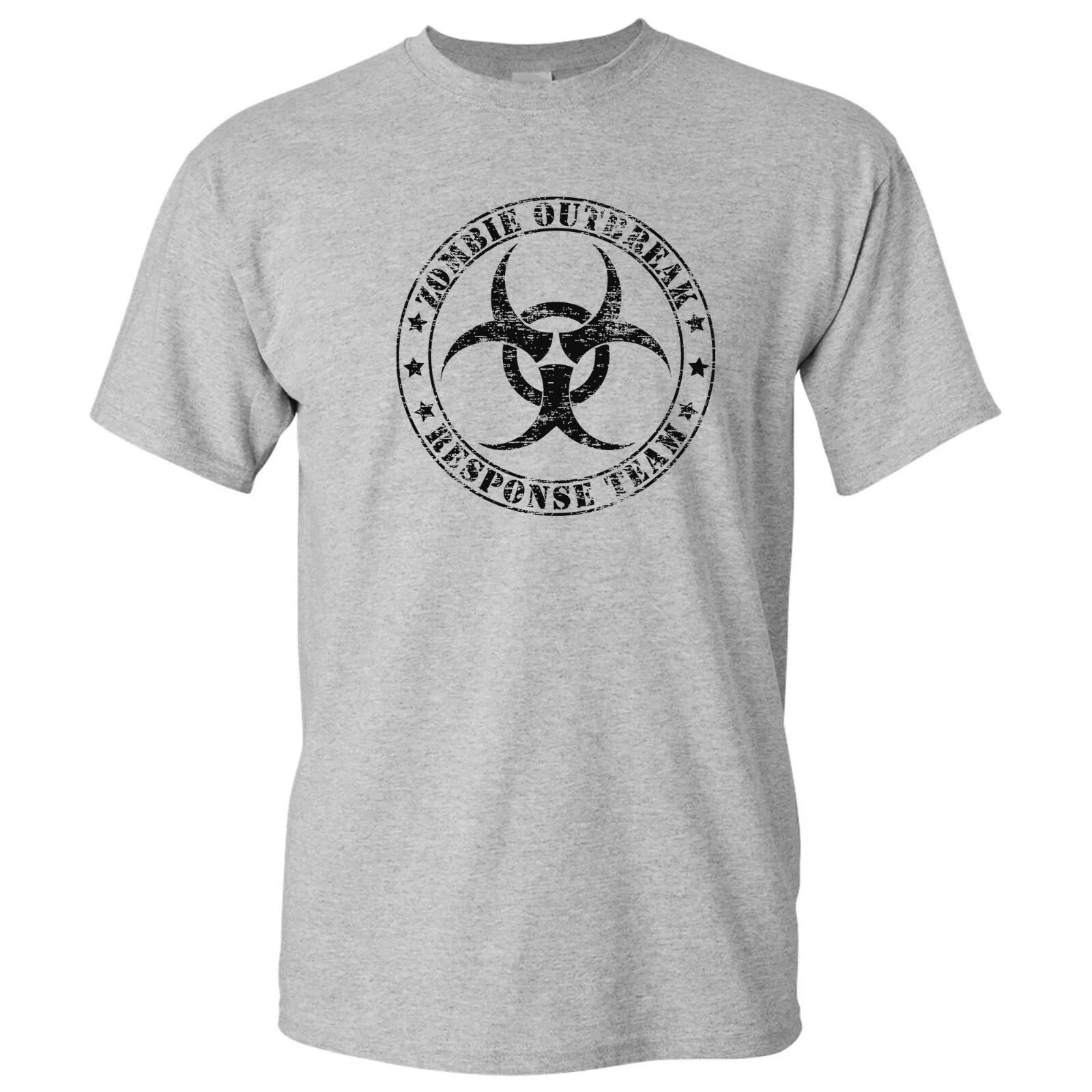 Zombie Outbreak - Horror, Monster, Undead, Vampire, Skeletons T-Shirt 2XL