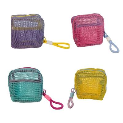 Spacious Zippered Makeup Bag for Skincare Essential Dopamine Color Toiletry Organizer Cosmetic Storage Container