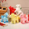 Zodiac Horse Plush Toy With Pp Cotton Filling For New Year Celebration And Home Decor