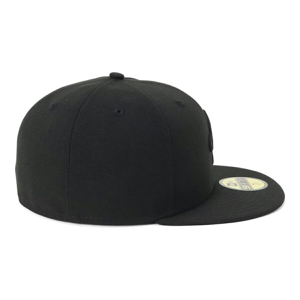 New Era Cap 59FIFTY NE Logo Tonal Color Black 7 5950 CLASSIC NE TONAL PACK BLK 3/8