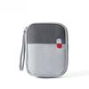 Portable First Aid Kit Bag,  Dividers - Oxford Cloth Zippered Storage for Home Emergency, Travel & Outdoor (Empty Bag Only)